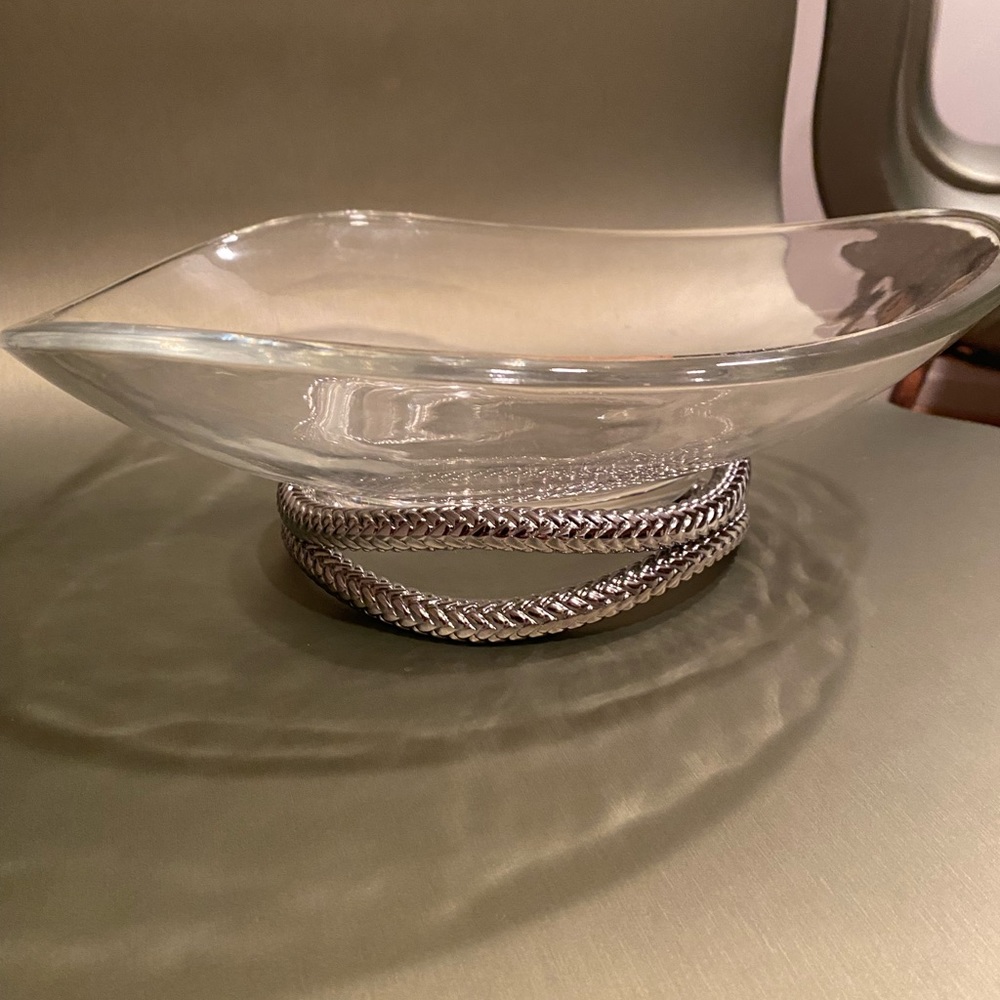 Nambe serving dish.